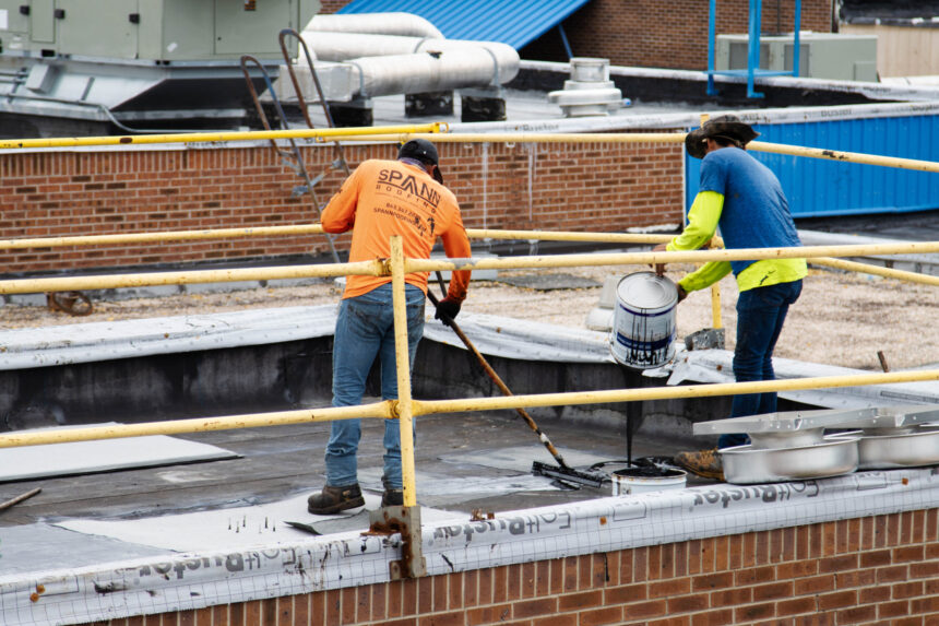 Spann_Commercial Flat Roof_Install (3)