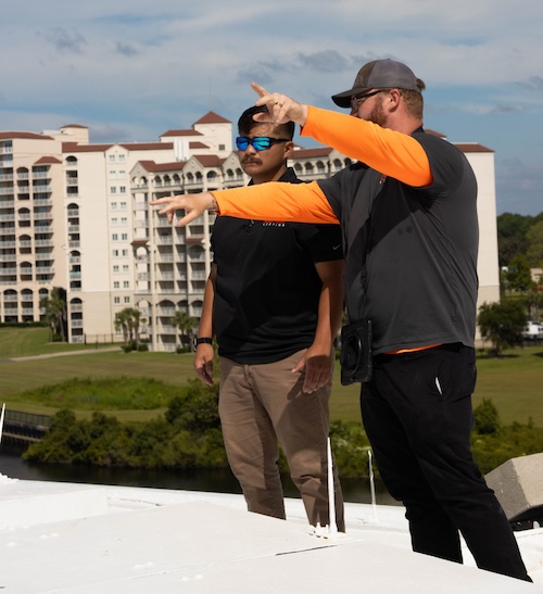Spann Roofing Process