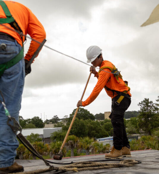 Spann Roofing Process