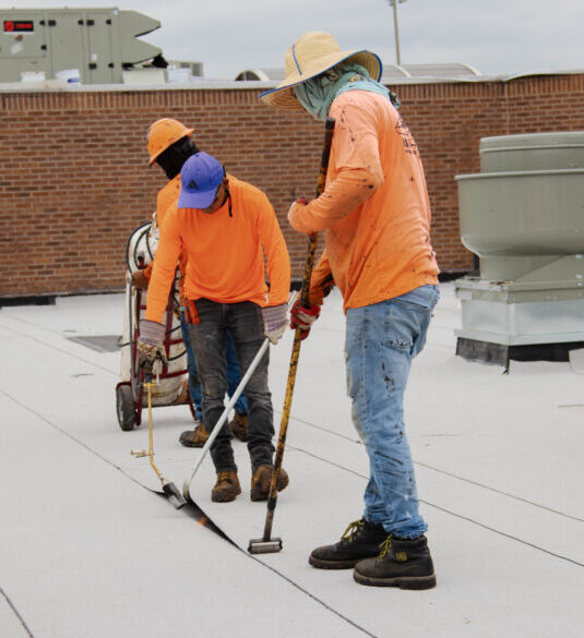 Spann Roofing Process