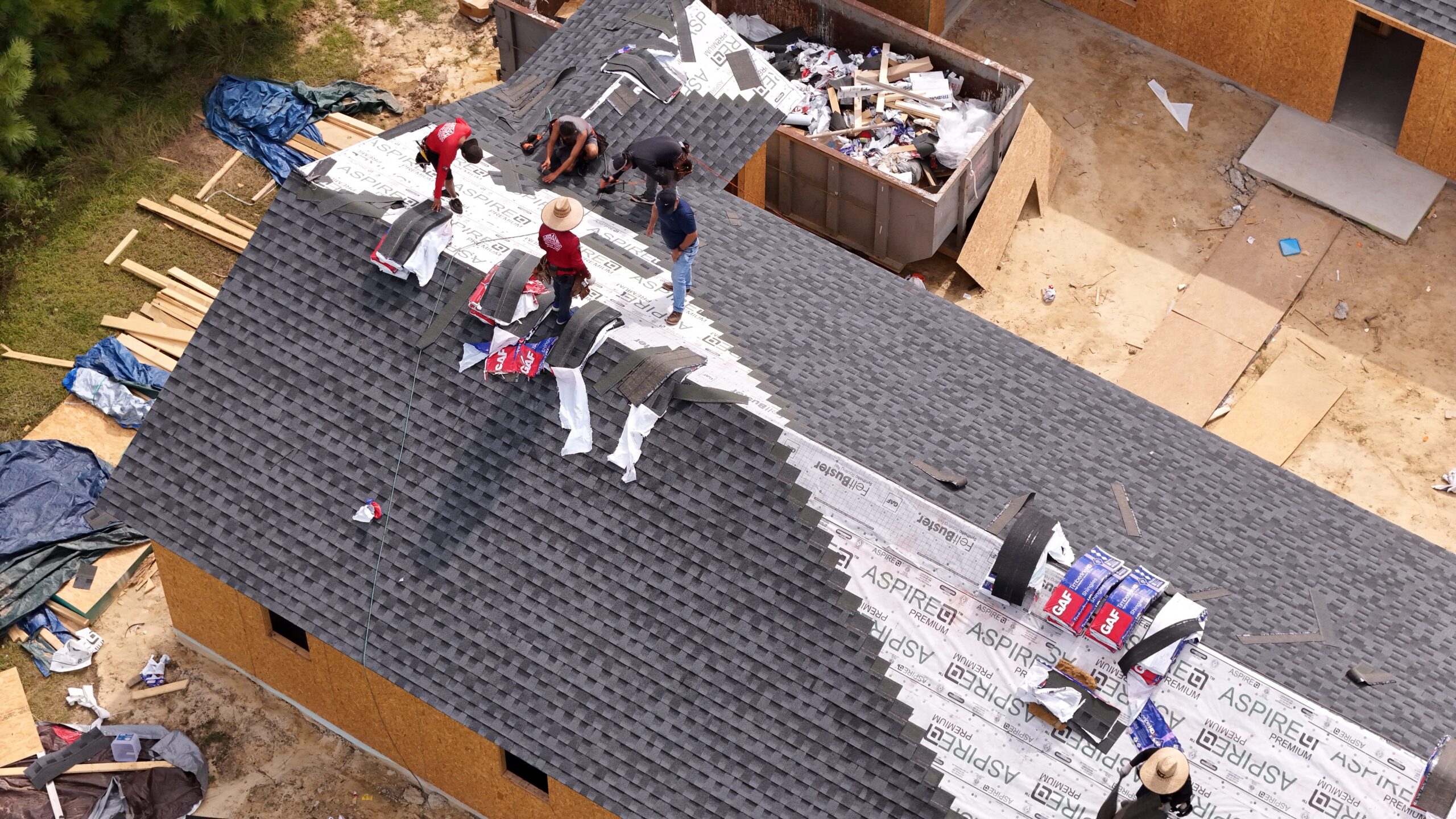 Spann Roofing Process